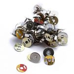  20x Silver Magnetic Clasps Snaps Buttons for Purses Handbag Bag Sewing Craft
