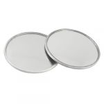  2 Pcs 2 Diameter Convex Self Adhesive Blind Spot Mirror for Car