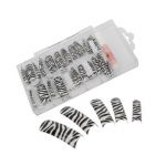  100pcs Zebra Pattern French Artificial Half False Nails Nail Art Tips + Glue + Box