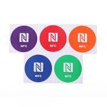  5pcs Cute 888bytes Smart NFC Tags Stickers for Samsung Galaxy S5 S4 Note 3 Note 4 Sony Xperia Nexus 5 NXP NTAG216 All NFC Smartphones