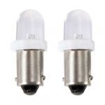  2X 233 BA9S T4W Xenon White Car Side light / Interior / Number Plate Bulb Lamp