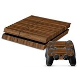 Textured Wood Series1 Skin For PLAYSTATION4 PS4 Wrap Accessory Cover sticker