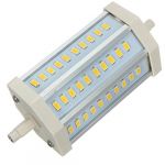 R7S J118 12w LED Dimmable Warm White Colour 120w Replacement for Halogen bulb 30 SMD 5630 Energy Saving Security Pir Flood Light 118mm