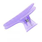 12pcs Plastic Colorful Transparent Hairdressing Tool Butterfly Hair Claw Salon Section Clip Clamps 12pcs Plastic Colorful Transparent Hairdressing Tool Butterfly Hair Claw Salon Section Clip Clamps