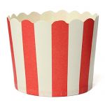  50X Cupcake Wrapper Paper Cake Case Baking Cups Liner Muffin Kitchen Baking Red Stripes