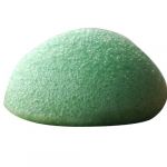 Konjac Konnyaku Jelly Fiber Face Makeup Wash Pad Cleaning Sponge Puff Exfoliator-green