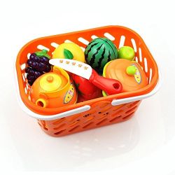 1Set Baby Gift Kitchen Food Play Toy Cutting Fruit Vegetable Knife For Kid