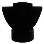  Black Jewelry Necklace Choker Display Neck Bust 16x15cm HOT