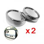  1.5 Stick-on Convex Round Blind Spot Mirrors 2 Pcs