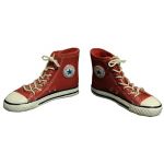 TOYS 1:6 model Trend straps red canvas man sport shoes for Fit 12 figure CA