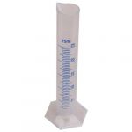  4pcs Transparent Measuring Plastic Graduated Cylinder 10ml/25ml/50ml/100ml