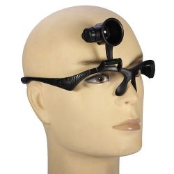  10X 15X 20X 25X Watch Repair Glasses Eyewear Magnifier Loupe with LED (Single Eye Magnifier)