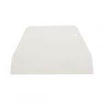 19 cm x 12.5cm Flat White Plastic Cake Decorator Dough Pastry Scraper Tool 19 cm x 12.5cm Flat White Plastic Cake Decorator Dough Pastry Scraper Tool