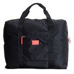  black nylon foldable travel bags handbags waterproof bags for business and travel large capacity shoulder bags
