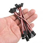 10Pcs 10cm Servo Extension Lead Wire Cable MALE TO MALE 10Pcs 10cm Servo Extension Lead Wire Cable MALE TO MALE