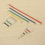 140pcs U Shape Solderless Breadboard Jumper Cable Wire Kit for Arduino Shield 140pcs U Shape Solderless Breadboard Jumper Cable Wire Kit for Arduino Shield