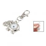 Elephant Shaped Arabic Number Round Dial Watch Key Ring Keychain Elephant Shaped Arabic Number Round Dial Watch Key Ring Keychain