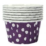 100X Cupcake Wrapper Paper Cake Case Baking Cups Liner Muffin Purple