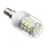  E14 5050 30 SMD LED 3.2W Pure White High Power Spot Light Bulb Lamp + Cover 220V