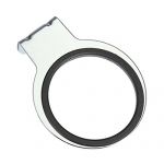  Spiral Hair Dryer Holder Stand Hair Blower Bracket Bathroom Toilet