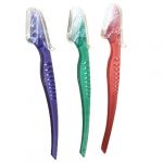 3pcs Eyebrow Razor Trimmer Shaver Hair Remover Beauty Knife Makeup Cosmetic Tools for Women Safety Cover