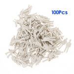  100pcs Unpainted Model Train People Figures 1:75