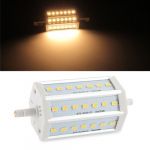  R7S 8W Dimmable 118mm 21 SMD LED Bulb Warm White Halogen Flood Light Lamp 800LM
