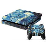 Van Gogh PlayStation 4 Console + Controller Sticker Skin Cover PS4 Decal 1239