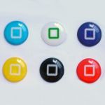 WYEC 6pcs New Style Bottons Designs Home Button Stickers for iPad ipod iphone