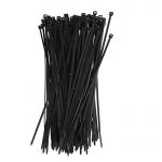 Generic 8 Plastic Cable Zip Ties 100-Pack (Black) Generic 8 Plastic Cable Zip Ties 100-Pack (Black)