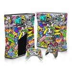 Vinyl Cover Skin Sticker For XBOX 360 Slim Console&Controllers Decal#2114