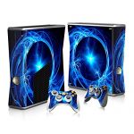 Vinyl Cover Skin Sticker For XBOX 360 Slim Console&Controllers Decal#268