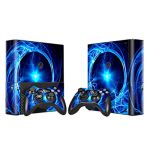 Vinyl Skin Sticker Cover For XBOX 360E Console +Free Controller Decal TN378