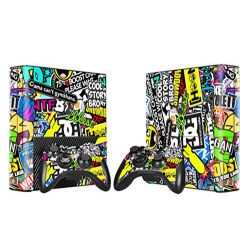 Vinyl Skin Sticker For XBOX 360E Console + 2 Controller Body Decal #488 Vinyl Skin Sticker For XBOX 360E Console + 2 Controller Body Decal #488