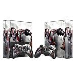 Vinyl Skin Sticker For XBOX 360E Console + 2 Controller Body Decal #592