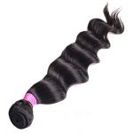 Weave Virgin Indian Human Hair Extensions Weft Loose Deep Wave 22'/50g/1 Bundles