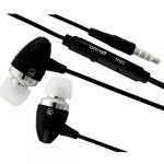 Noise Isolating In-Ear Stereo Headphone Headset with Hands-free Mic & Comfortable Fit - Works with Apple iPhone 6 / Samsung Galaxy Note 4 , S5 / Motorola Moto G 2014 (2nd Gen) / Sony Xperia Z3 Compact Z3 MINI/ Nokia Lumia 520 /630 /635 & More Smartphones 
