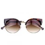 Thinkbay Vintage Style Cat Eye Sunglasses Sexy Fashion Women Eyeglasses Leopard New (Brown)