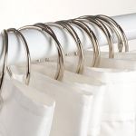 Stainless Steel Shower Curtain Rings Pack of 12