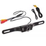 LED Night Vision Wide-Angle Waterproof Rear View Reverse / Parking Color Reversing Camera, with Free 5m AV Video Cable