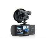 Dual Front & Rear Camera DVR Car Vehicle Dash Dashboard GPS Data Recorder 1.3M