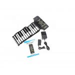 Docooler 88 Key Electronic Piano Keyboard Silicon Flexible Roll up Piano with Loud Speaker