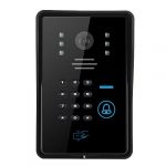 Wi-Fi Video Door Phone + Doorbell - Night Vision, IOS + Android App, Remote Unlock, 5 Key Fobs, Mini Remote