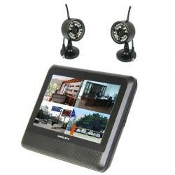  (Night Vision up to 15M) Home 2CH CCTV DVR Day Night Security Camera Surveillance System