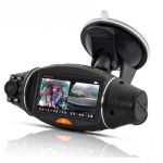 HD Dual-Camera Car DVR Napravljat with GPS Logger, G-Sensor, Night Vision HD Dual-Camera Car DVR Napravljat with GPS Logger, G-Sensor, Night Vision