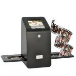 Film Slide Scanner - 14MP, 2.4 Inch LCD, SD Slot, AV Out - Black