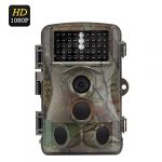 HD 1080p Trail Camera Camo Cam - IP65, PIR, 20M Night Vision, 1/3 Inch CMOS, 0.6 Sec Trigger, 2.4 Inch LCD HD 1080p Trail Camera Camo Cam - IP65, PIR, 20M Night Vision, 1/3 Inch CMOS, 0.6 Sec Trigger, 2.4 Inch LCD