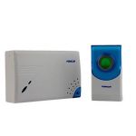 Wireless Doorbell with Bell Sound and 32 Music Sounds Selectable - White