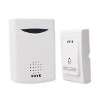 Wireless Remote Control Doorbell Chime - White