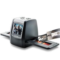  1.4inch Film Scanner - LCD, SD Card Slot - Black